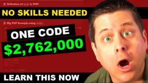 Simple PHP Code That Made Me Millions Online