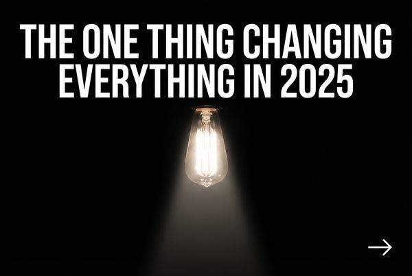 Single Focal Point Minimalist Dark Banner Template