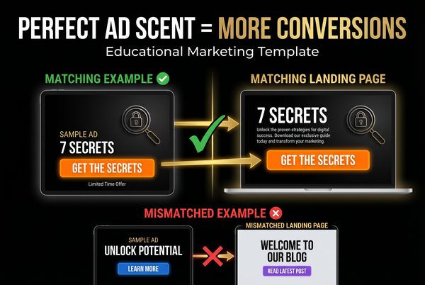 Ad to Landing Page Congruency Banner Template